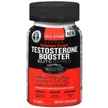 Six Star Pro Nutrition Elite Series Testosterone Booster Dietary Supplement Caplets 60.0 ea. (Quantity of 3)