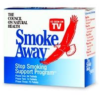Smoke Away - Stop & Quit Smoking 7 Day Kit 30 Day Recovery Supply Electronic Cigar Alternative Natural Quick Anti Smoking Healthy Medicine