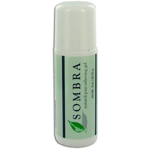 Sombra Warm Therapy Natural Pain Relieving Gel Roll On, 3-Ounce