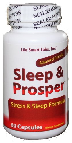 Sommeil et Prosper de haute qualité toute l'aide sommeil naturel et Formule Stress Anxiété aide