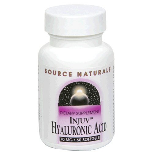 Source Naturals Injuv Acide Hyaluronique, 70mg, 60 gélules