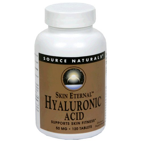 Source Skin Naturals Acide Hyaluronique éternel, 50mg, 120 Comprimés