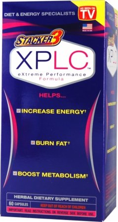 Stacker 3 XPLC Supplément de fines herbes alimentaires, Formula Extreme Performance, Capsules, 60-Count Bottle