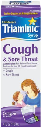 Triaminic Cough & Sore Throat Liquid-4oz