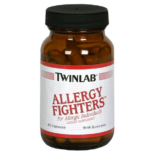Twinlab Allergy Fighters with Quercetin, 60 Capsules (Pack of 2)