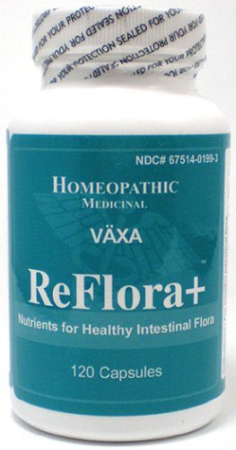Vaxa ReFlora - Nutrients for Healthy Intestinal Flora, 60 capsules