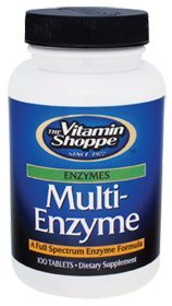 Vitamin Shoppe - Multi Enzyme, 100 tablets