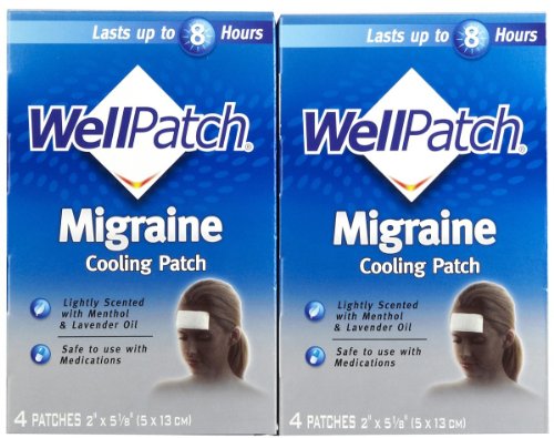 WellPatch Migraine Cooling Headache Pads-4ct