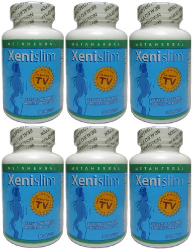 XeniSlim Extreme Fat Burner / Appétit / Supplément de perte de poids pour les femmes - 180 Diet Pills