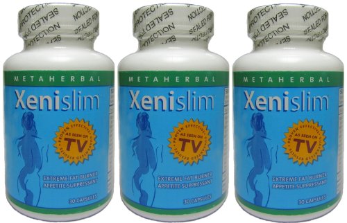 XeniSlim Extreme Fat Burner / Appétit / Supplément de perte de poids pour les femmes - 90 Diet Pills