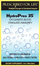 35% de peroxyde d'hydrogène de qualité alimentaire certifiée - Support système immunitaire - 16 oz Bouteille Haut-gouttes