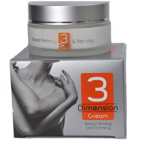 3D Professional fermeté du sein Shaping & Crème lifting, cliniquement approuvé, peut être utilisé après l'allaitement maternel et l'alimentation, 100 ml / 3,3 oz