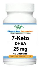 7-Keto DHEA 25 Supplément Mg, 60 capsules - Approuvé par le Dr Ray sahélienne, MD, - Pour les adultes libido faible
