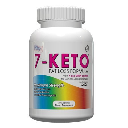 7-Keto Formule Fat Loss avec 7-oxo-DHEA-acétate de 60 capsules, 100 mg