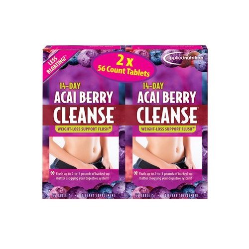 Acai Berry Cleanse comprimés de 14 jours, 112 Count
