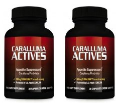 Actives Caralluma - coupe-faim naturel pour perdre du poids et perdre du poids (2 bouteilles)