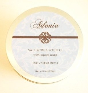 Adonia Waterlily et Lotus Gommage au sel Soufflé - 8 oz.