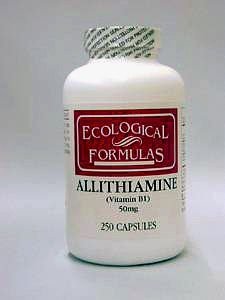 Allithiamine 50 mg 250 Caps par des formules écologiques