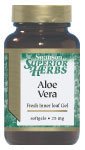 Aloe Vera 25 mg 100 Sgels