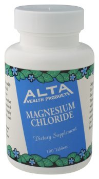 Alta Health - Onglets chlorure de magnésium 100 Tabs