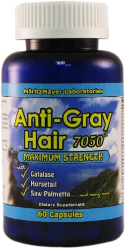 Anti-gris Cheveux 60 Capsules - Qualité supérieure!