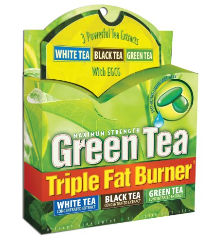 Applied Nutrition thé vert Triple Fat Burner, 30 Liquide Soft-Gels (Pack de 3)
