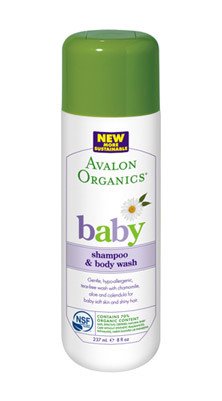 Avalon doux déchirure gratuit Baby Shampoo & Body Wash, 8-Ounce Bottles (Pack de 2)