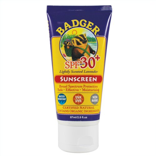 Badger SPF 30 Sunscreen For Face & Body 2.9 oz (87 ml) (emballage peuvent varier)
