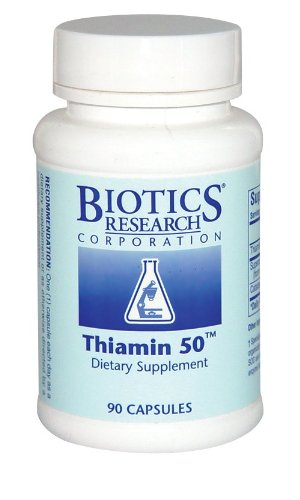 Biotics Research Thiamine 50 90 Capsules
