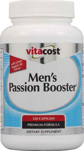 Booster Passion Men Vitacost avec LJ Ali Tongkat 100 - 120 Capsules