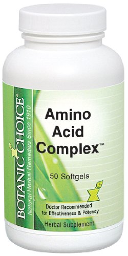 Botanic Choice acide Complexe d'acides aminés, 50-Count