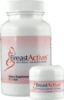 Breast Actives 1 Kit Amélioration KIT sein de Breast Gain Plus 1 à 60 et 1 bouteille Tablet - 2 fl oz pot de crème