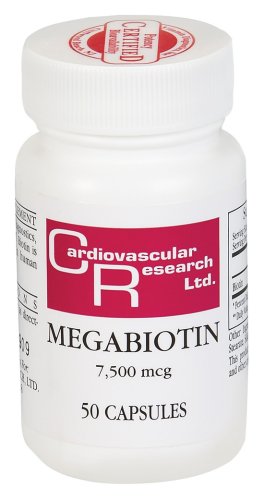 Cardiovascular Research - Megabiotin, 7500 mcg, 50 capsules