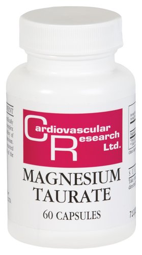 Cardiovascular Research - taurate de magnésium, 125 mg, 60 capsules