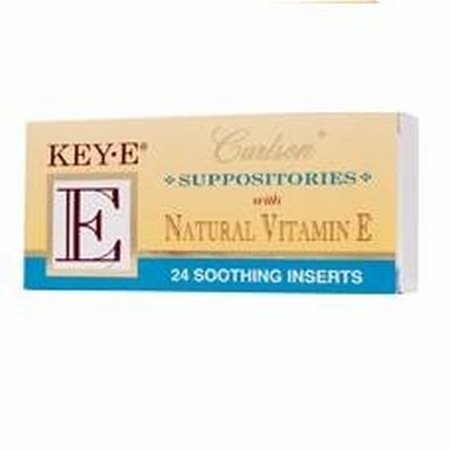 Carlson Key-e suppositoires, 24-Pack