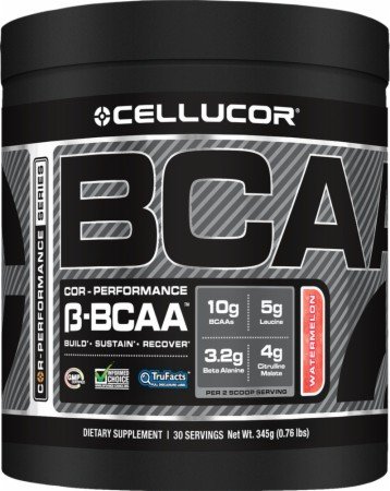 Cellucor COR-performance B-BCAA Tropical Punch Flavor | BCAA plus haute qualité avec Beta-Alanine | chaîne ramifiée acides aminés | Acides aminés essentiels