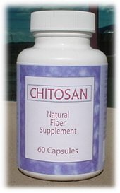 Chitosan 500 capsules Mgs avec Vitamine C 25 mg 100 de