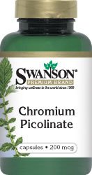 Chromium Picolinate 200 mcg 100 Caps - Swanson Premium