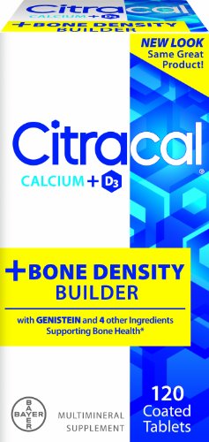 Citracal plus d'os de calcium et de vitamine Builder Densité comprimés enrobés D, 120-Count Bottle
