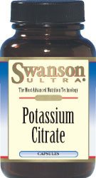 Citrate de potassium 99 mg 120 Caps par Swanson Ultra