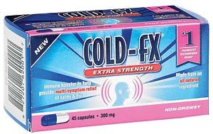 Cold-fX Extra Strength 300mg 45 capsules - Renforce le système immunitaire - 45 Capsules de fX Force froide EXTRA