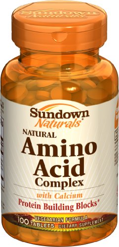 Complexe Amino Acid Sundown, 100 comprimés (lot de 4)