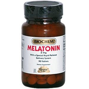 Country Life Mélatonine 3 mg, 30 comprimés