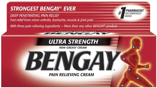 Crème Ultra Force Bengay, 4-once Tube