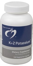 Designs For Health - K +2 potassium (300mg) - 120ct