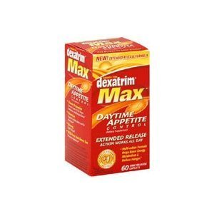 Dexatrim Max contrôle de l'appétit pendant la journée, Release Caplets temps, 60 ct.
