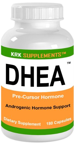 DHEA 100mg 180 Capsules SUPPLEMENTS Dehydroepiandrosterone masse KRK
