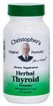 Dr Christophers Formule à base de plantes thyroïde, 475 mg, 100 Vegicaps formules originales de Christopher