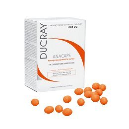 Ducray Anacaps cheveux 30caps perte de suppléments alimentaires - approvisionnement de 1 mois