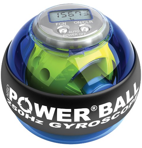 Exercice: Powerball 250 Hz Bleu Pro - Bleu Exerciseur main Exercise Ball